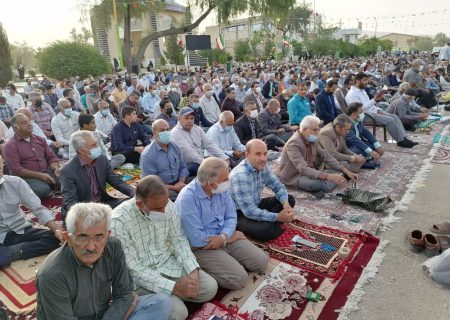 گزارش تصویری مراسم نماز عید سعید فطر در داراب