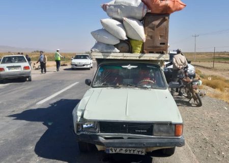 تصادف با دو مصدوم در جاده رودبال داراب