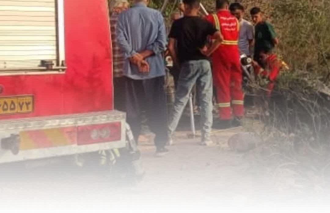 بازهم ورود ناایمن به چاه جان یک نفر را در داراب گرفت